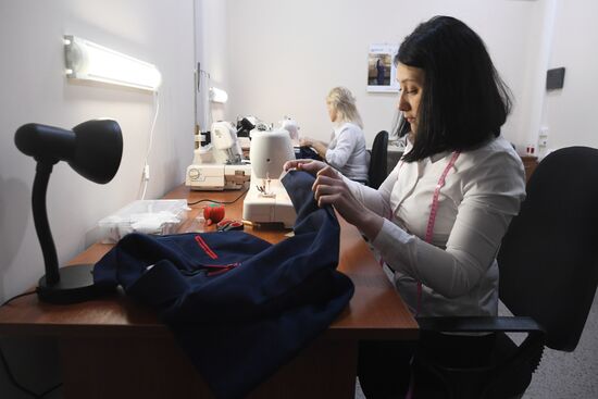 Opening uniform warehouse for Moscow Metro employees