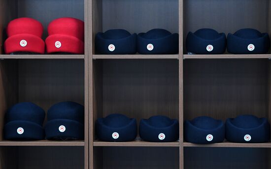 Opening uniform warehouse for Moscow Metro employees