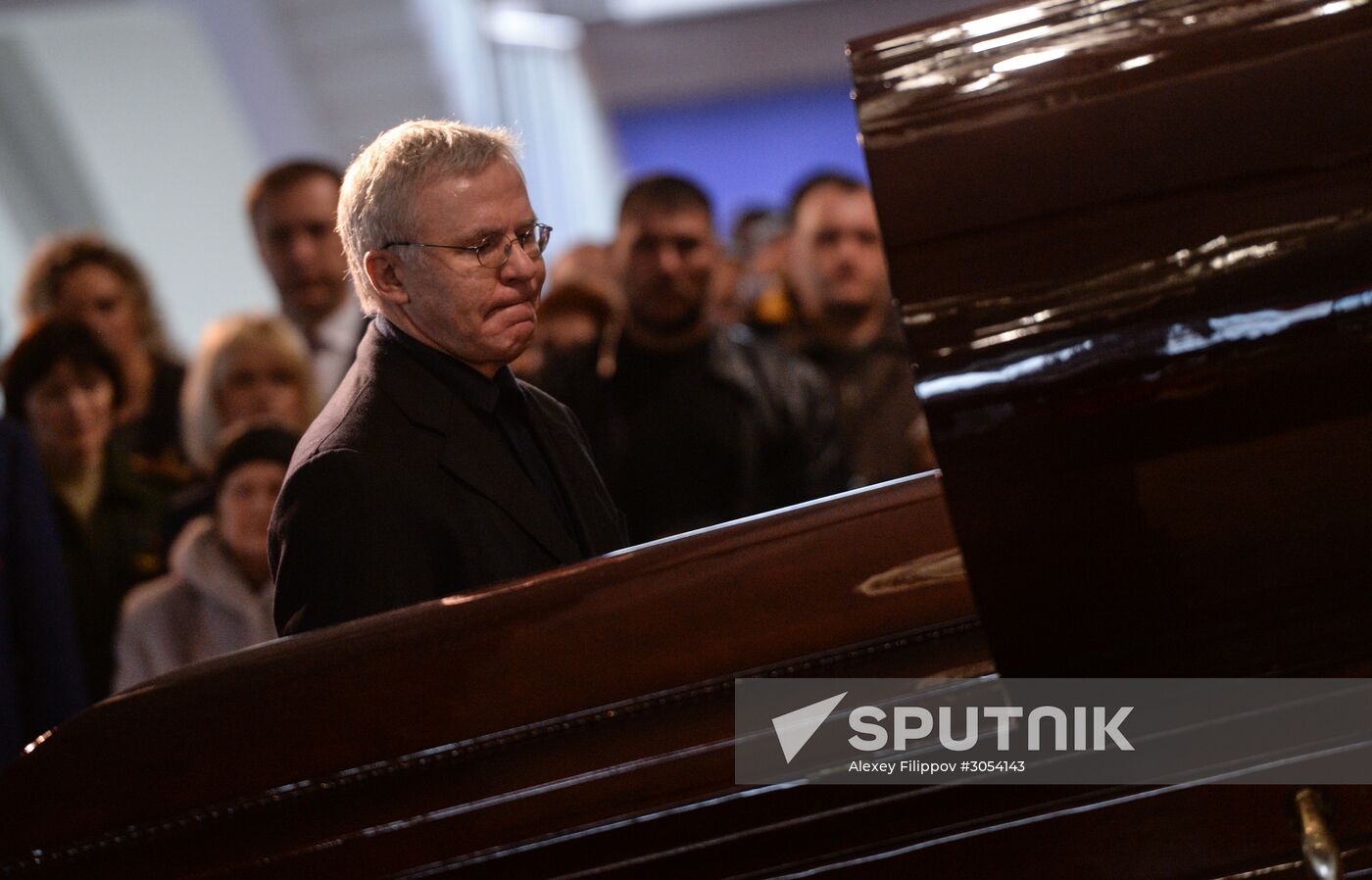 Farewell ceremony for hockey player Sergei Gimayev