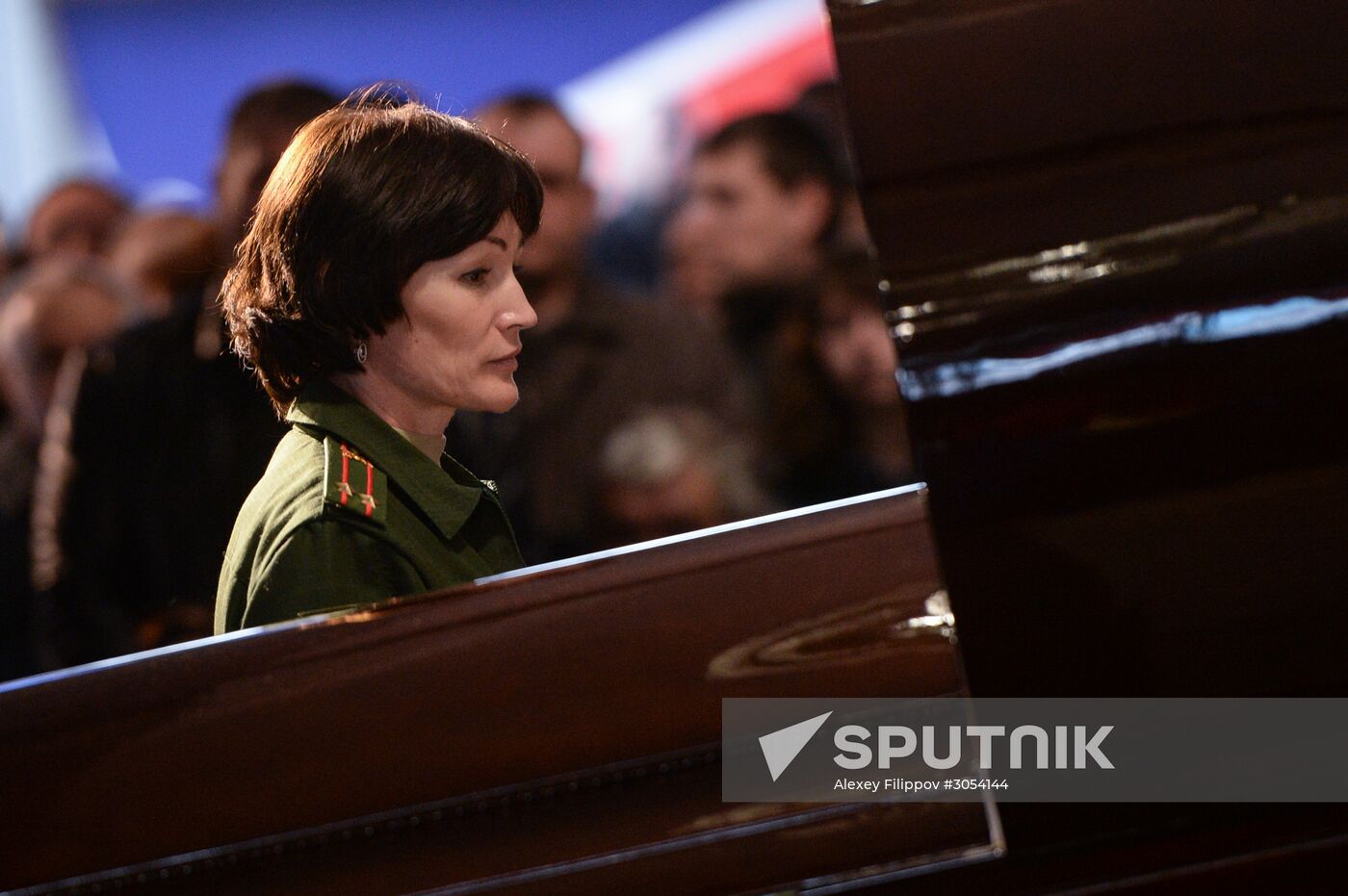 Farewell ceremony for hockey player Sergei Gimayev