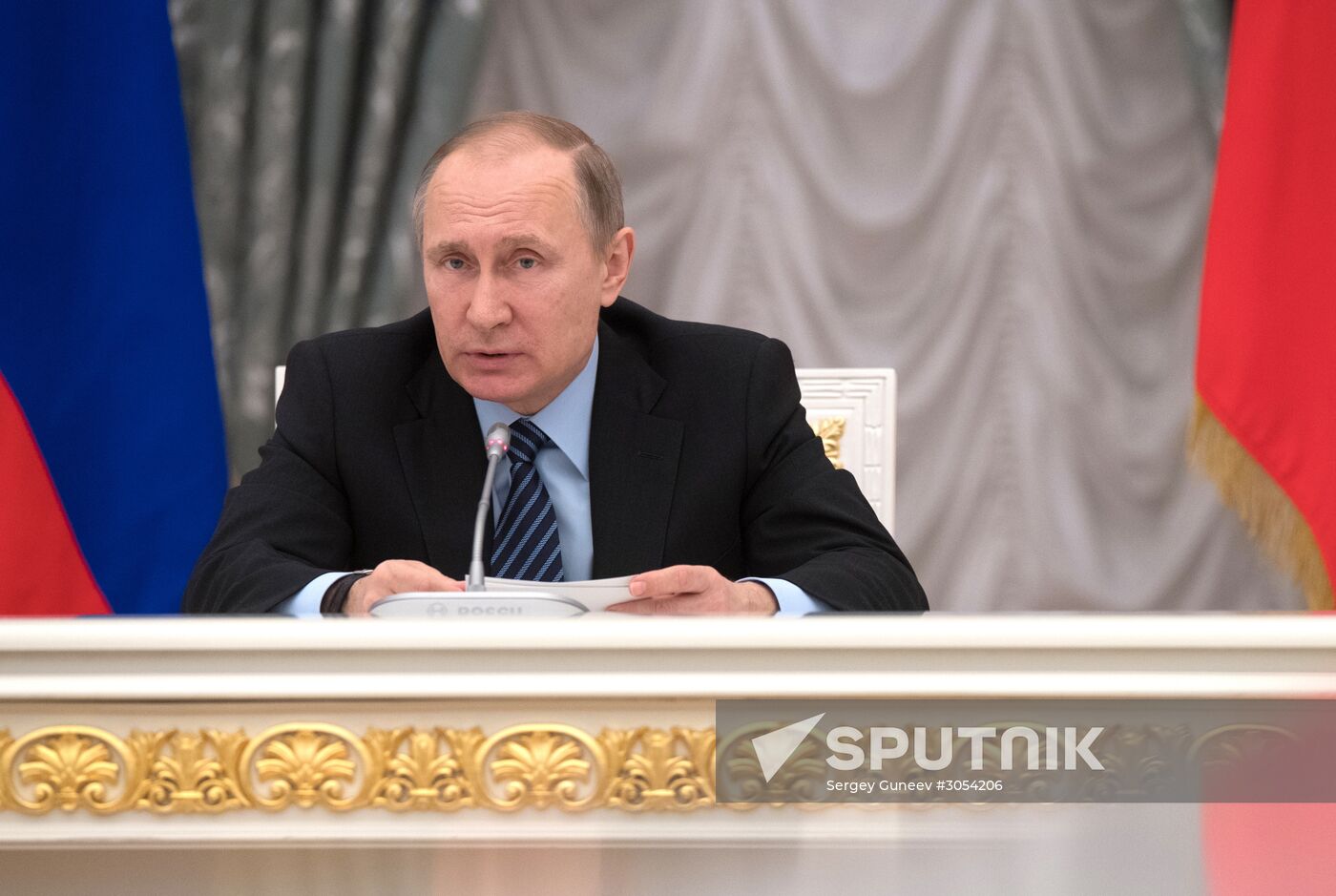 Vladimir Putin chairs meeting of the Presidential Council for Strategic Development and Priority Projects
