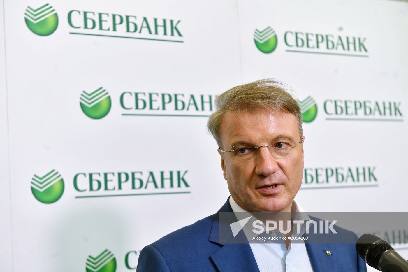 News conference with Herman Gref following Supervisory Board meeting