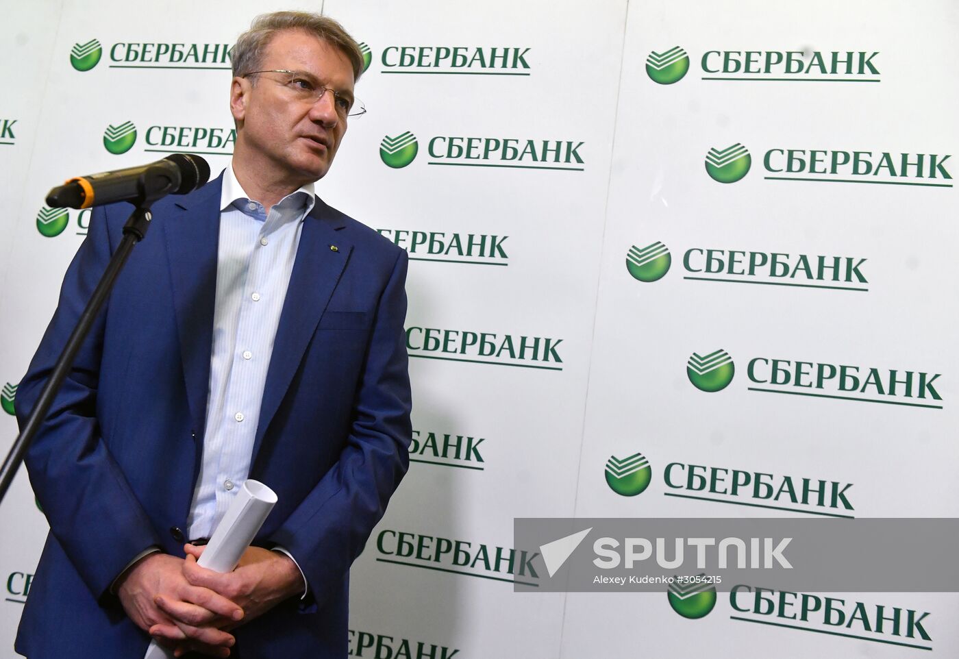 News conference with Herman Gref following Supervisory Board meeting