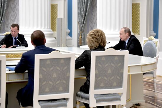 Vladimir Putin chairs meeting of the Presidential Council for Strategic Development and Priority Projects