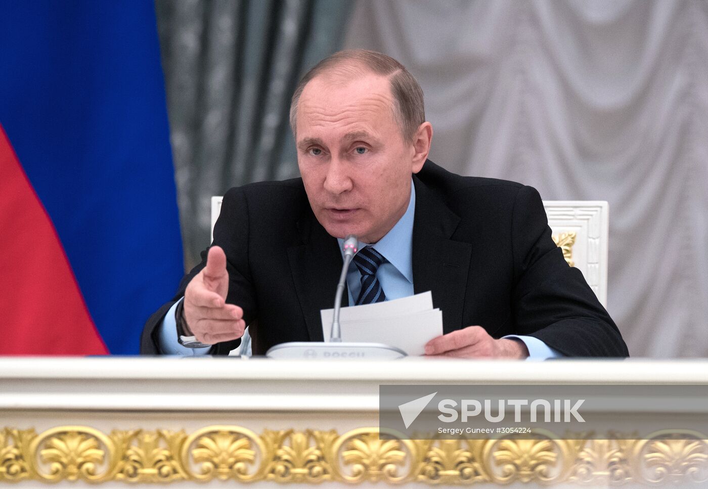 Vladimir Putin chairs meeting of the Presidential Council for Strategic Development and Priority Projects
