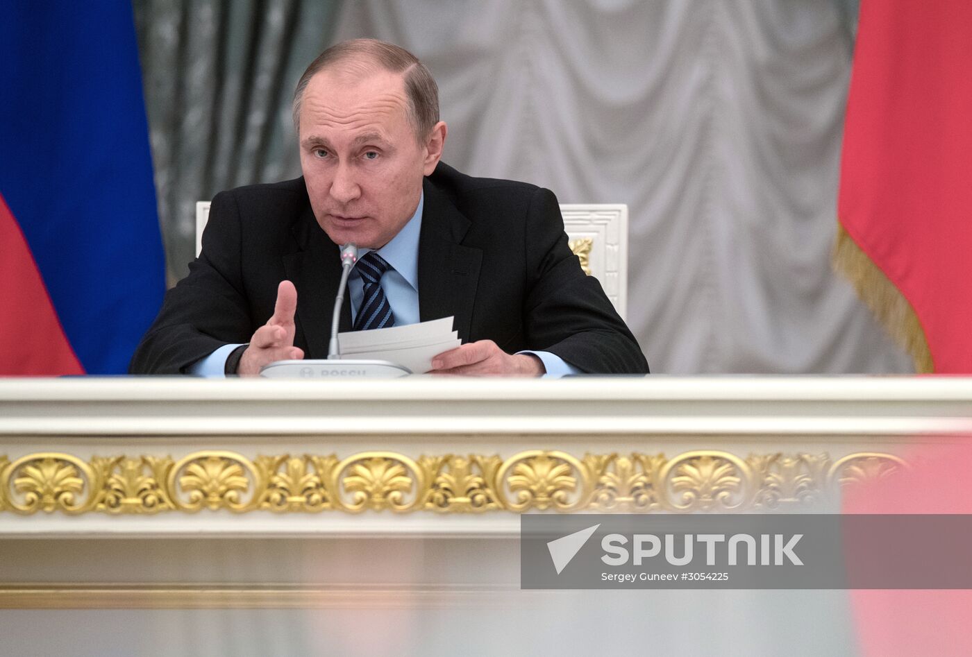 Vladimir Putin chairs meeting of the Presidential Council for Strategic Development and Priority Projects