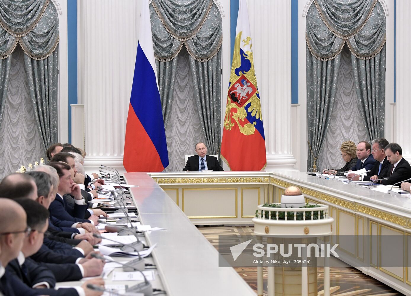 Vladimir Putin chairs meeting of the Presidential Council for Strategic Development and Priority Projects