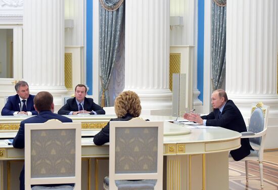 President Putin chairs meeting of Council for Strategic Development and Priority Projects