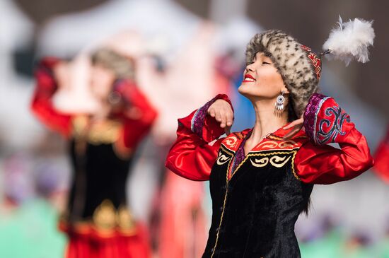Nowruz celebrations in Kyrgyzstan