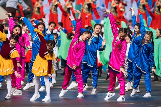 Nowruz celebrations in Kyrgyzstan