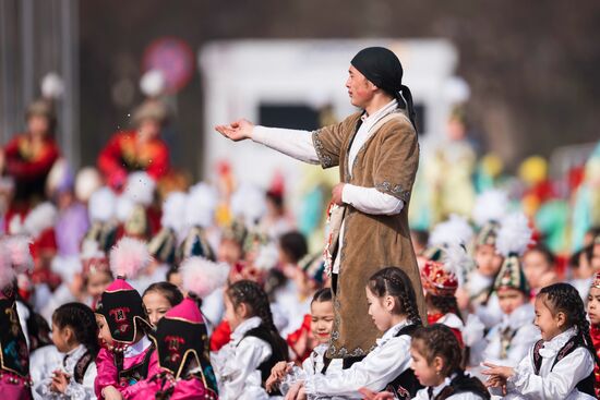 Nowruz celebrations in Kyrgyzstan