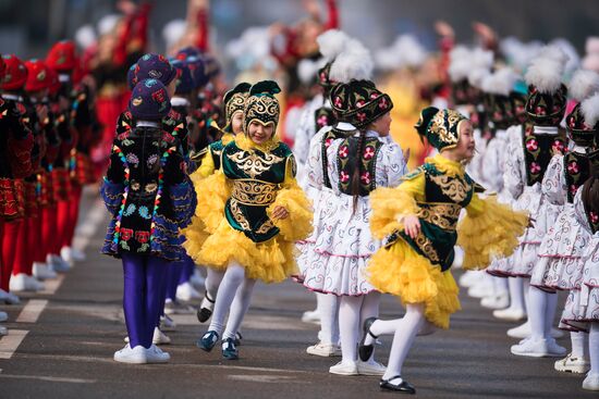 Nowruz celebrations in Kyrgyzstan