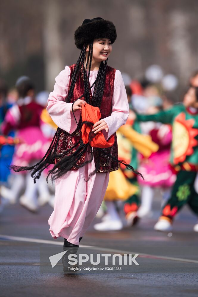 Nowruz celebrations in Kyrgyzstan