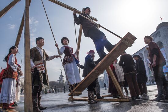 Nowruz celebrations in Kyrgyzstan