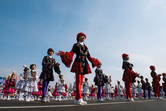 Nowruz celebrations in Kyrgyzstan