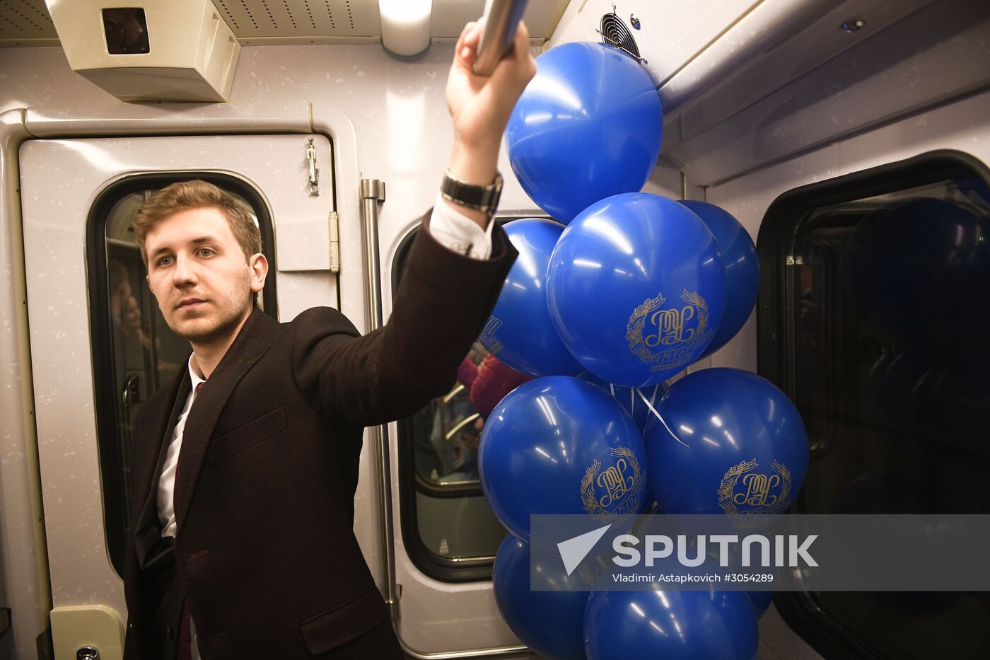 Launching the Plekhanovets metro train