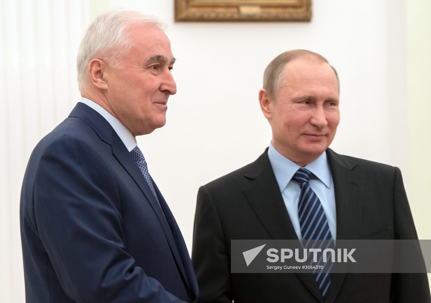 President Putin meets with President of South Ossetia Tibilov