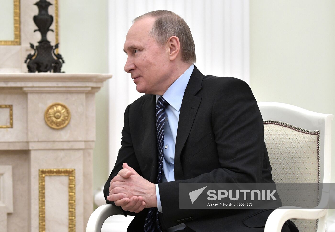 President Putin meets with President of South Ossetia Tibilov