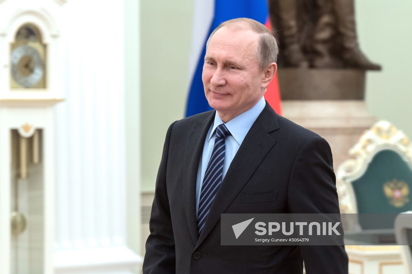 President Putin meets with President of South Ossetia Tibilov