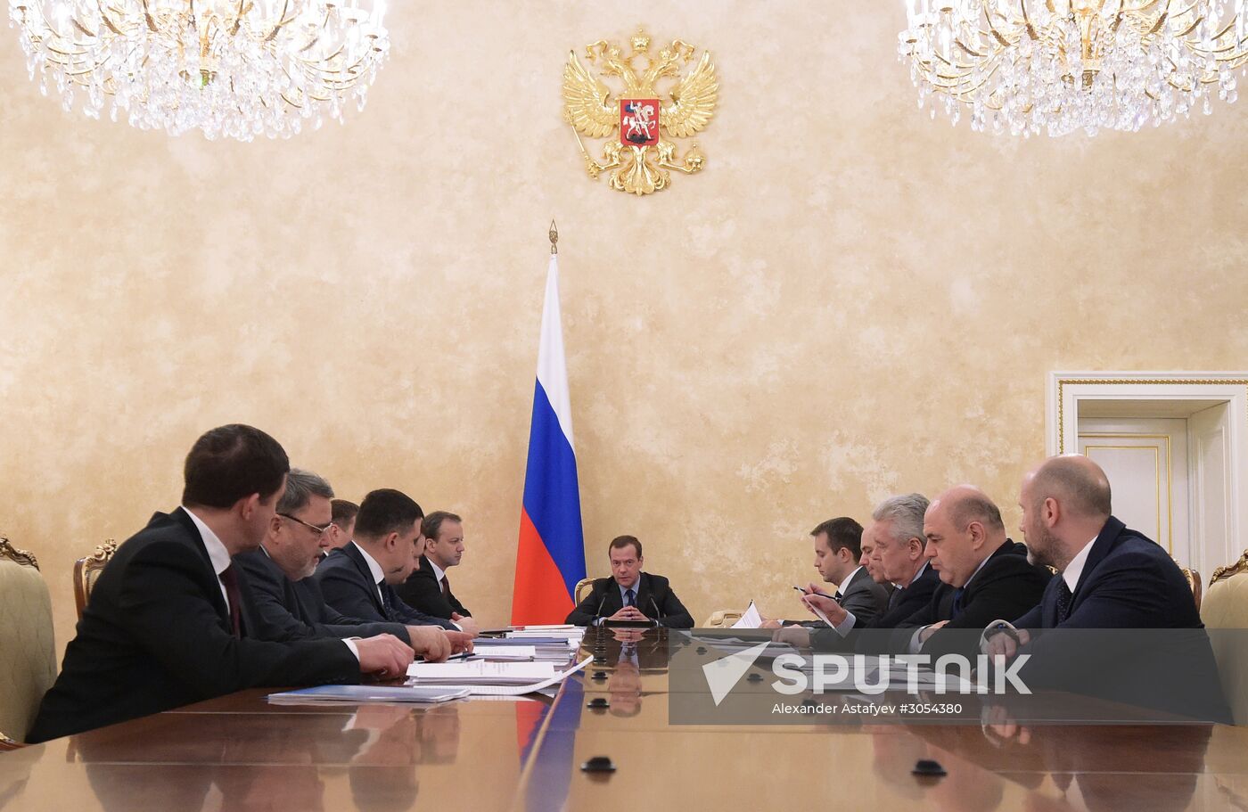 Prime Minister Medvedev holds meeting on cloud computing state infrastructure