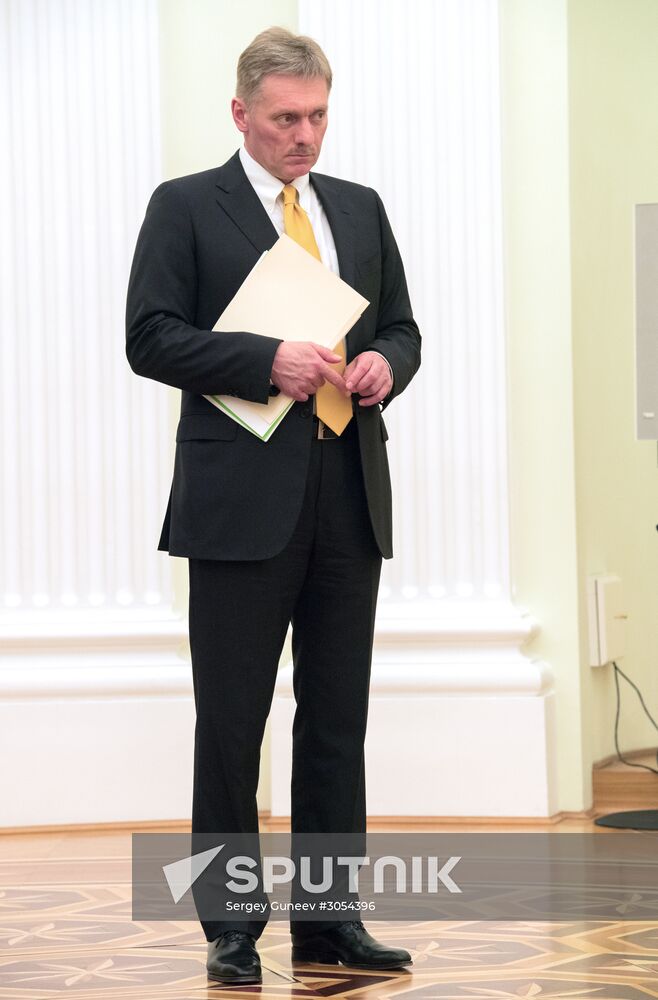 President Putin meets with President of South Ossetia Tibilov