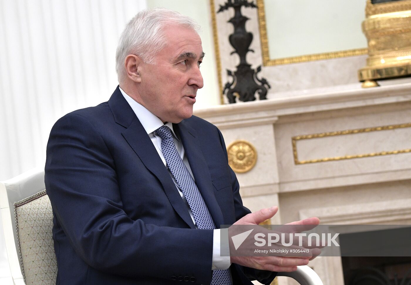 President Putin meets with President of South Ossetia Tibilov