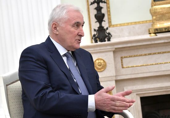 President Putin meets with President of South Ossetia Tibilov