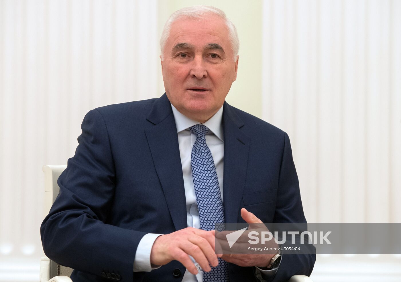 President Putin meets with President of South Ossetia Tibilov