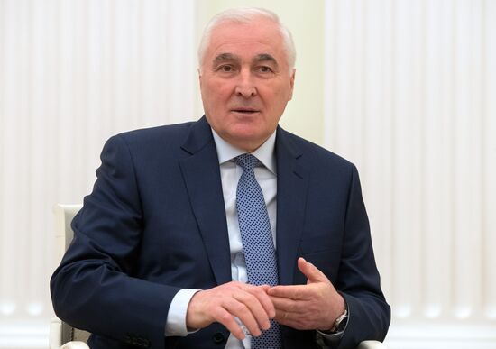 President Putin meets with President of South Ossetia Tibilov