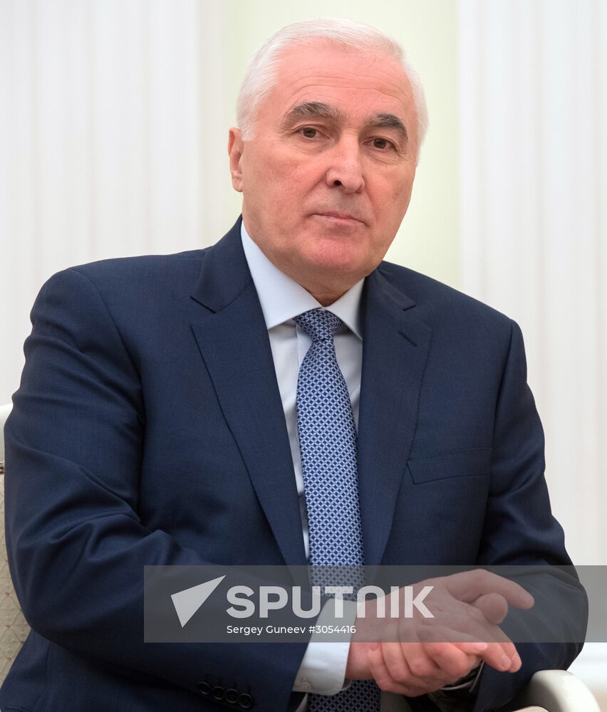 President Putin meets with President of South Ossetia Tibilov