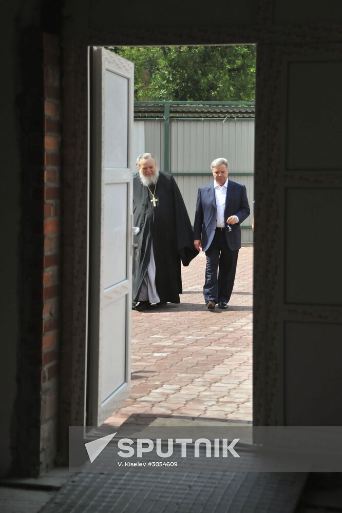 Boris Gromov's working visit to Reutov