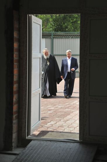 Boris Gromov's working visit to Reutov