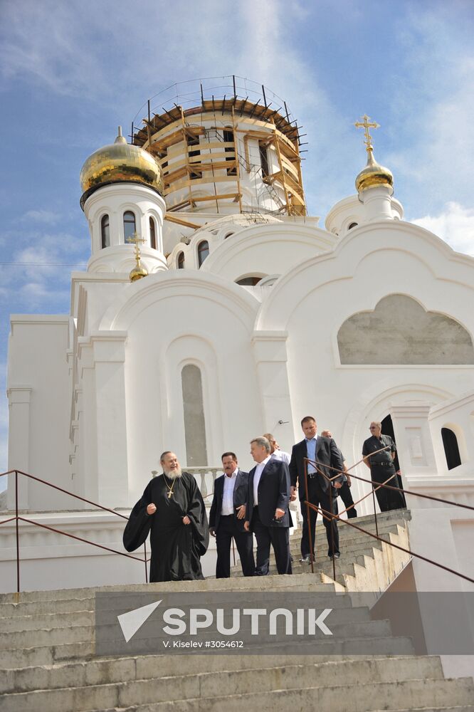 Boris Gromov's working visit to Reutov