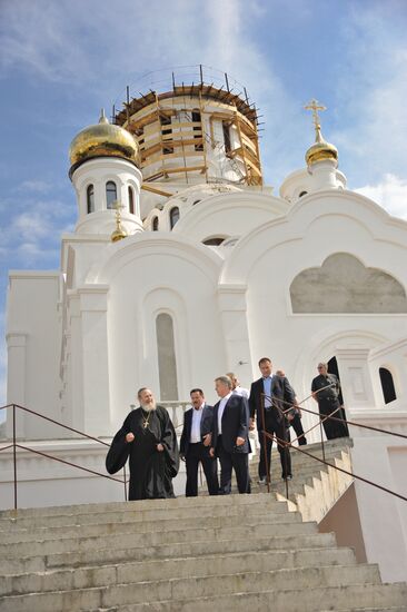 Boris Gromov's working visit to Reutov
