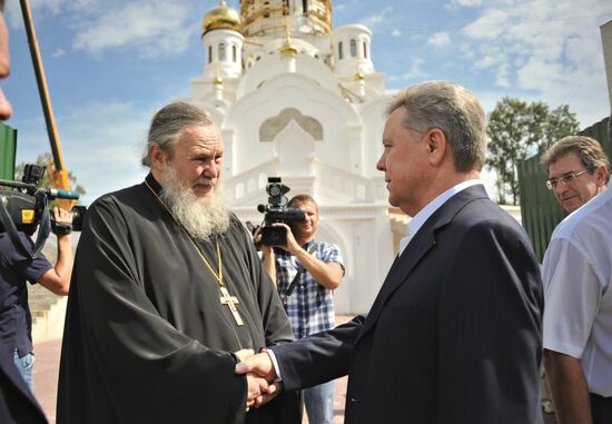 Boris Gromov's working visit to Reutov