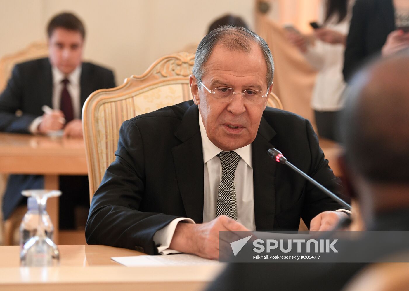 Meeting between foreign ministers of Russia and DR Congo