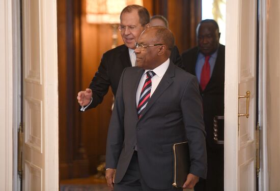Meeting between foreign ministers of Russia and DR Congo