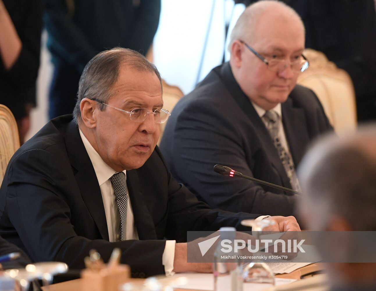 Meeting between foreign ministers of Russia and DR Congo