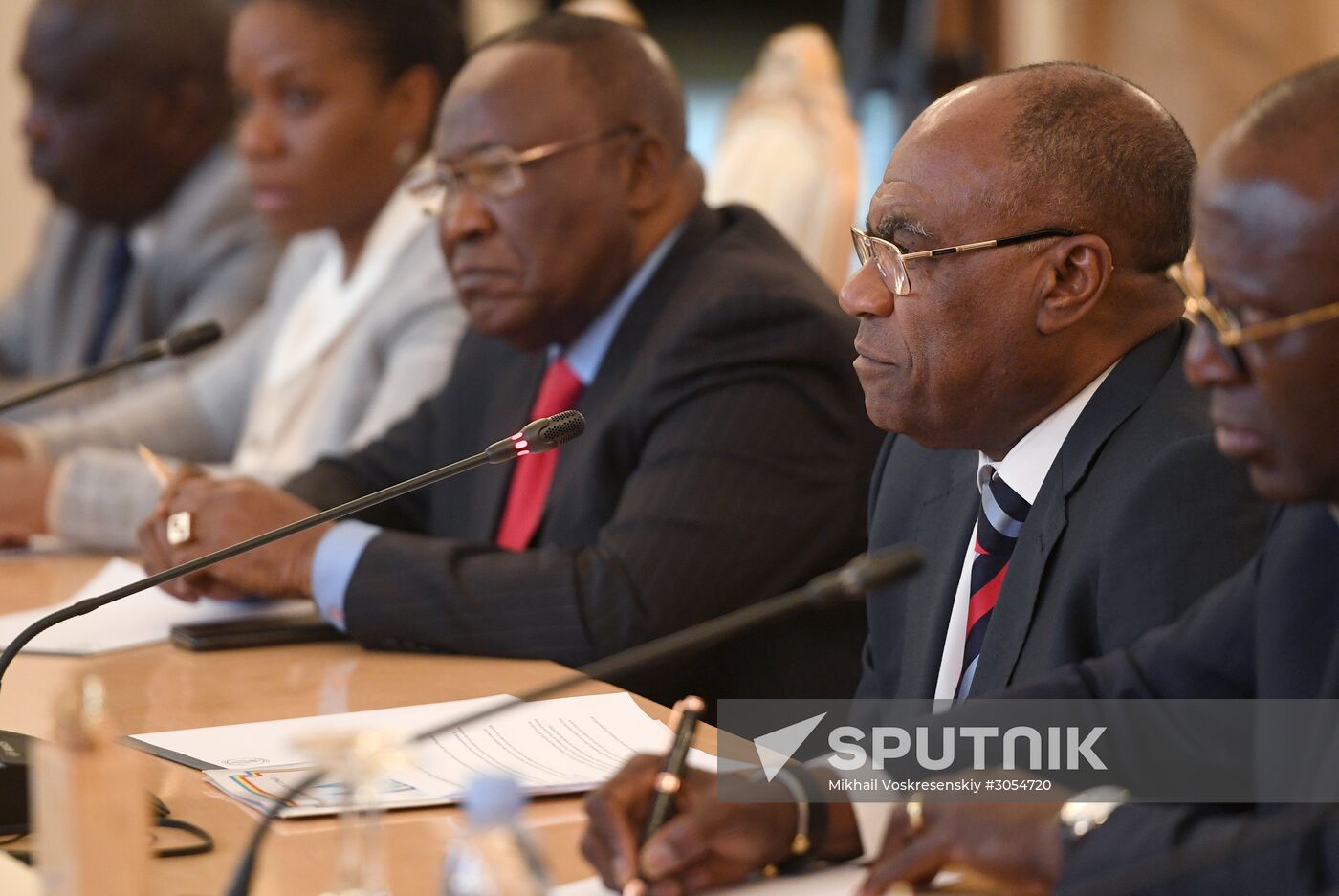 Meeting between foreign ministers of Russia and DR Congo
