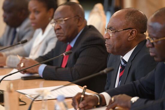 Meeting between foreign ministers of Russia and DR Congo