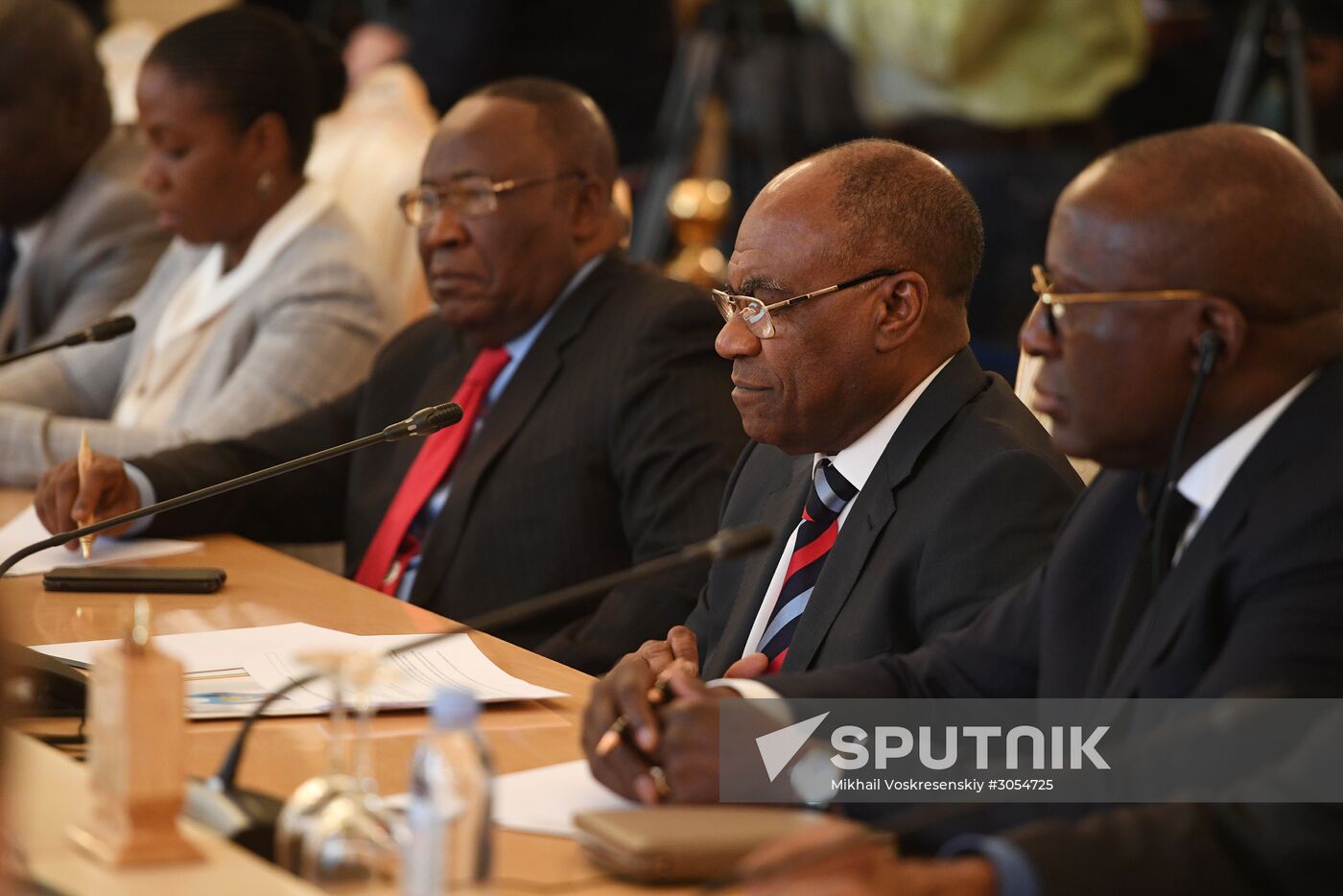 Meeting between foreign ministers of Russia and DR Congo