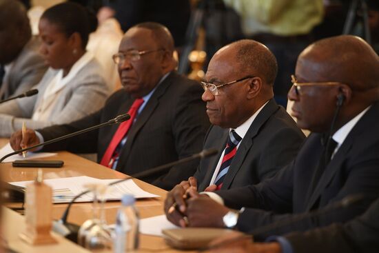 Meeting between foreign ministers of Russia and DR Congo