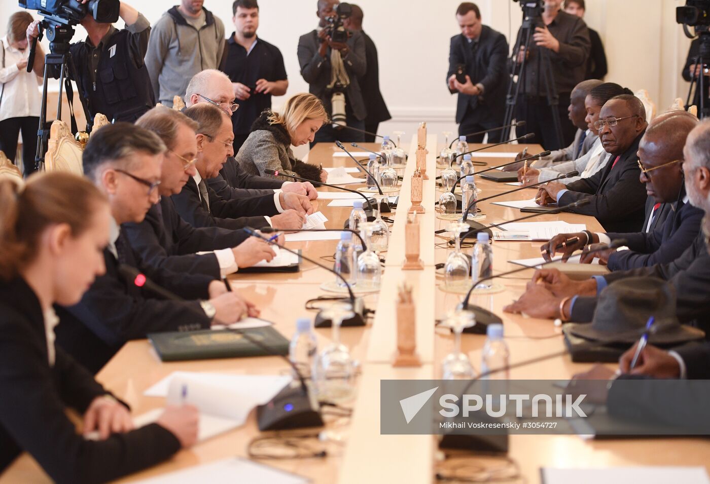 Meeting between foreign ministers of Russia and DR Congo