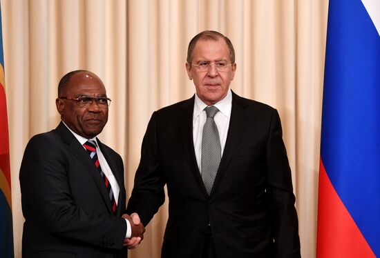 Meeting between foreign ministers of Russia and DR Congo