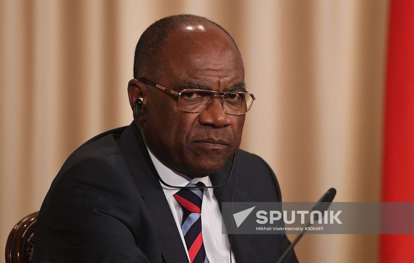 Meeting between foreign ministers of Russia and DR Congo