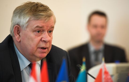 Presentation of report by CSTO Analytical Association