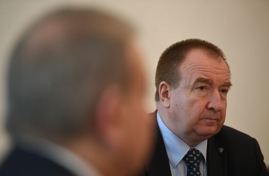 Presentation of report by CSTO Analytical Association