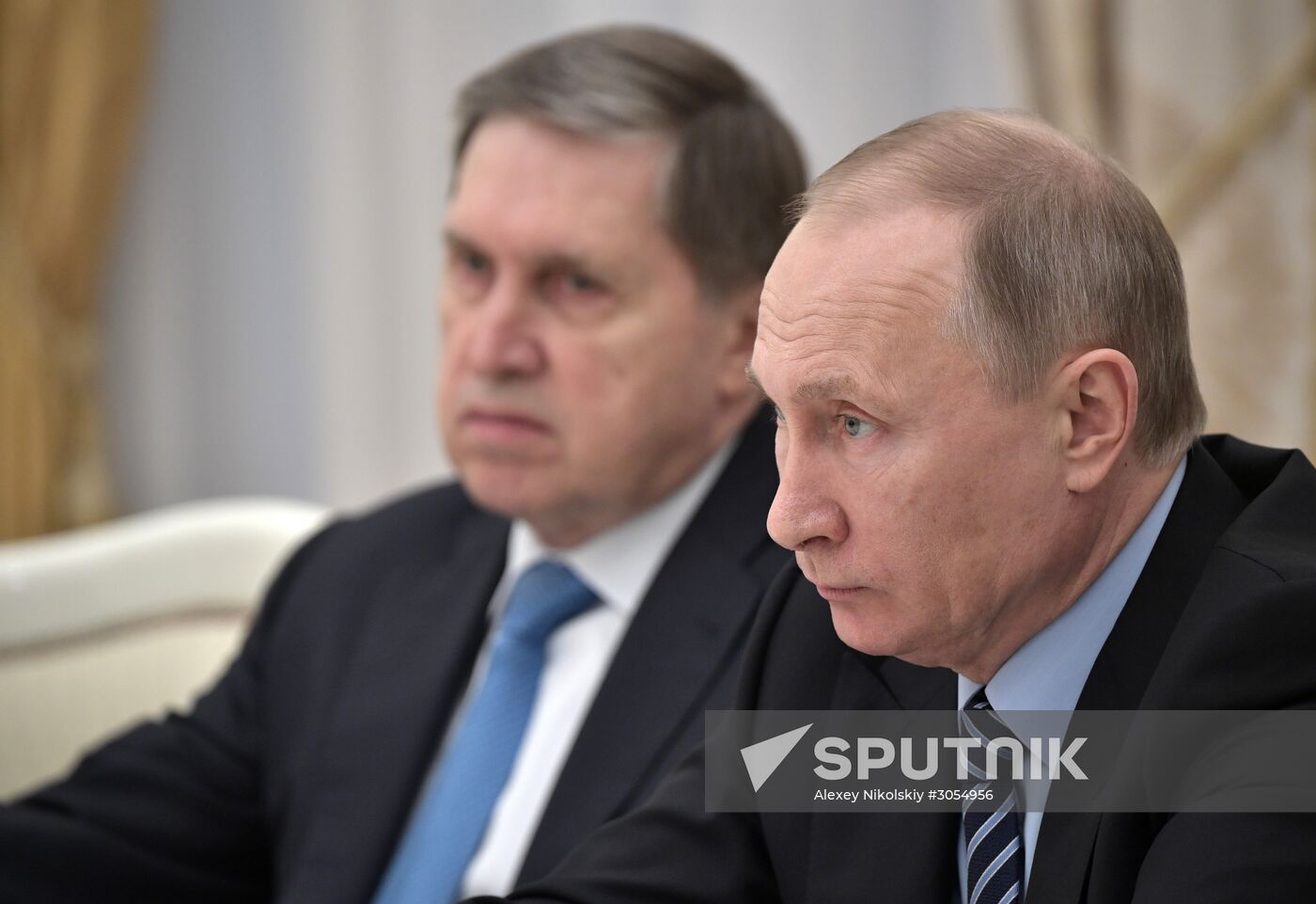 President Vladimir Putin meets with BASF Group CEO Kurt Bock