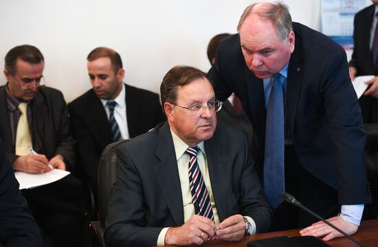 Presentation of report by CSTO Analytical Association