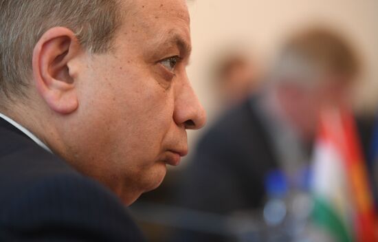 Presentation of report by CSTO Analytical Association